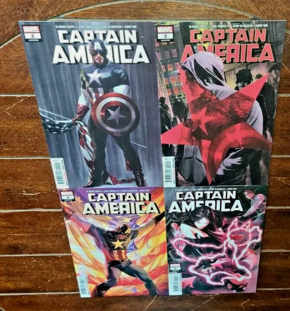 Captain America #2 thru #5, (Marvel, 2018/19): Free Shipping!