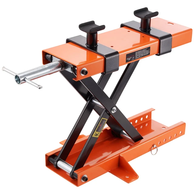 BENTISM Motorcycle Lift Scissor Jack Stand 1100 lb with ATV Lift Dirt Bike