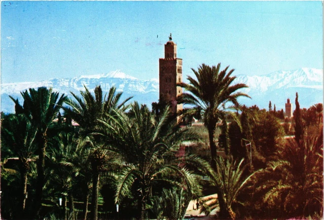 CPM MAROC Le Maroc Pittoresque. Marrakech. Koutoubia:Grand Atlas (342692)