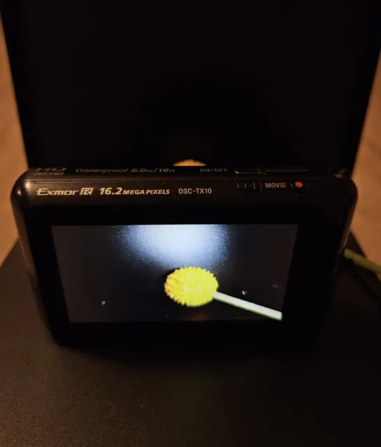 Sony Cyber-shot DSC-TX10 Waterproof Digital Camera Diving Works fine 16.2MP