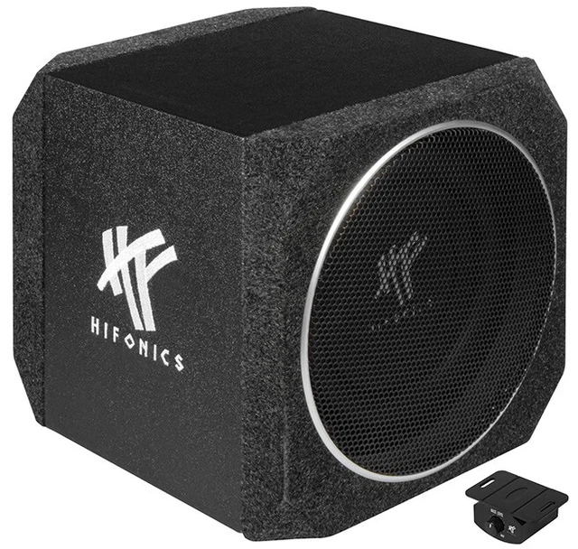 HIFONICS ZEUS AUTO Aktiv Kompakt Subwoofer ZX82A 400 Watt Gehäuse Sub BWare EUR 229,00