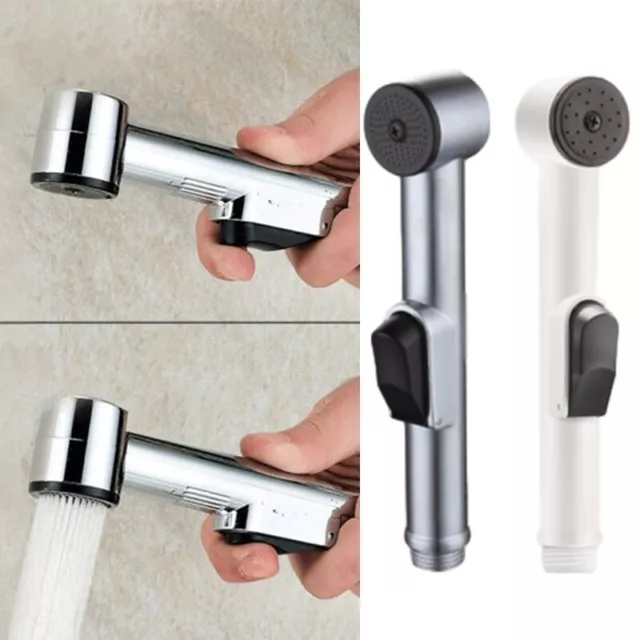 Juego de spray cabezal de ducha héroe de mano ducha bidé abrazadera pulido inodoro útil .,M