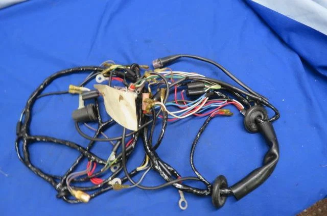 NOS Lucas Main Wiring Harness Triumph T140 Disc/Drum 54961593 1973-1975   C766