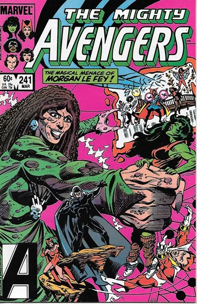The Avengers Comic Book #241 Marvel Comics 1984 VERY HIGH GRADE UNREAD NEW
