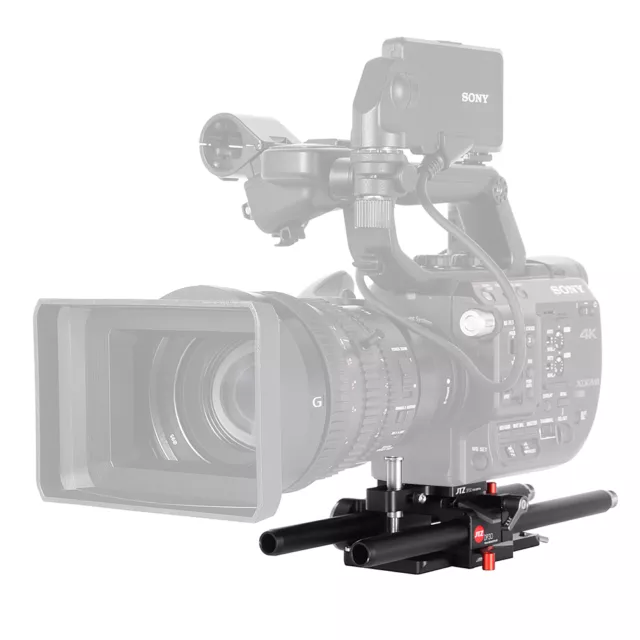JTZ DP30 Camera Cage Baseplate Rig 15mm Rod kit For SONY FS5 PXW-FS5 Camera Film