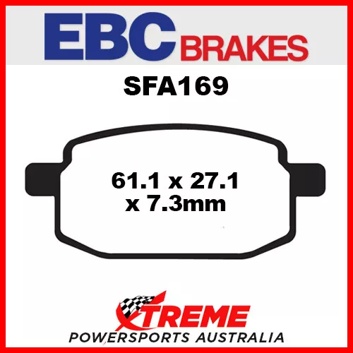 Baotian BT49 QT-9 Speedy 50 10-11 Organic Front Brake Pad EBC SFA169