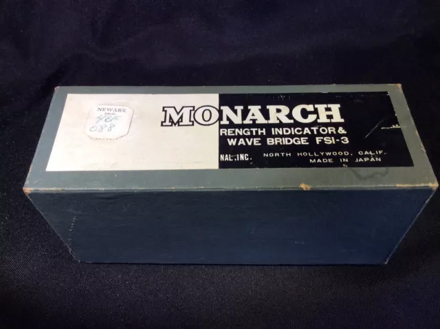 Monarch Field Strength Indicator & Standing Wave Bridge FSI 3 Transmitter Boxed