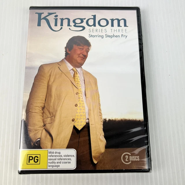 Kingdom : Season 3 (DVD, 2009) - PAL 4 - Brand New Sealed - Stephen Fry
