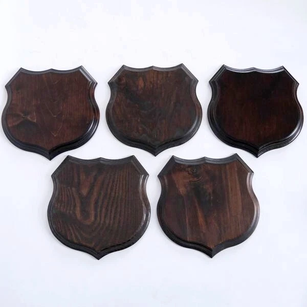 5x Wappenschilder Keilerschilder Af 19cm Jabalí Escudo de Trofeo Grande