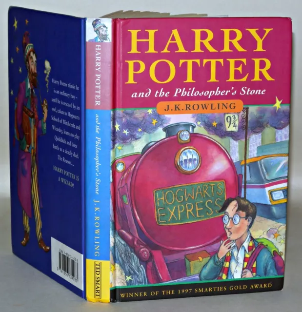 Harry potter And The Philosophers Stone, J.K. Rowling, HB 1ST / 5TH 1998 - TED