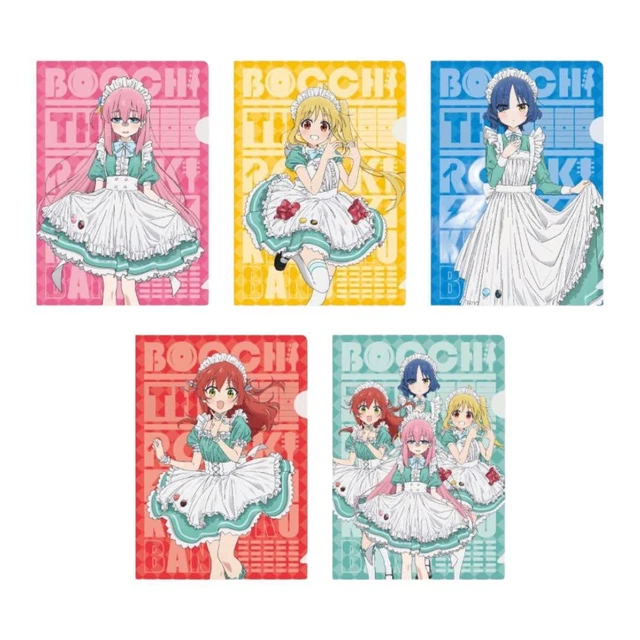 Limited Blu-Ray Volume Bocchi Za Rock Family Mart Clear File Set