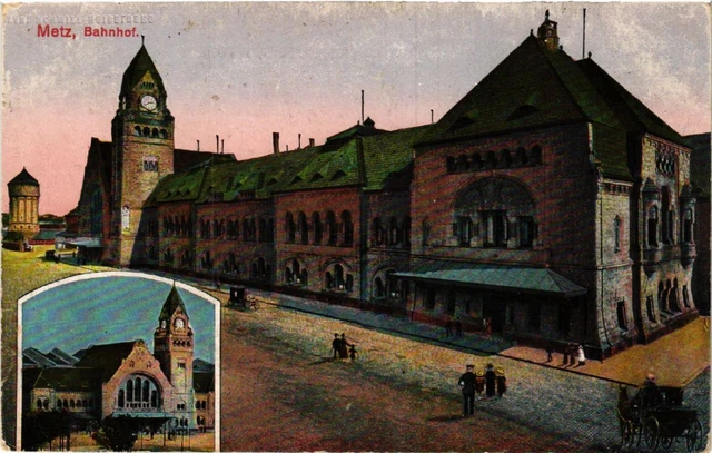 CPA AK METZ Bahnhof (454817)