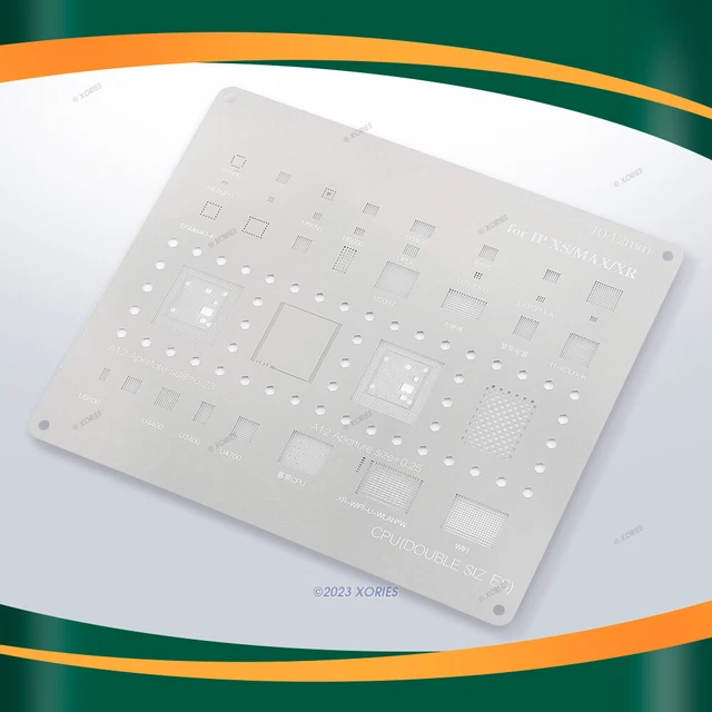 BGA Heated Directly Reballing Template for iPhone XS/XSMax/XR