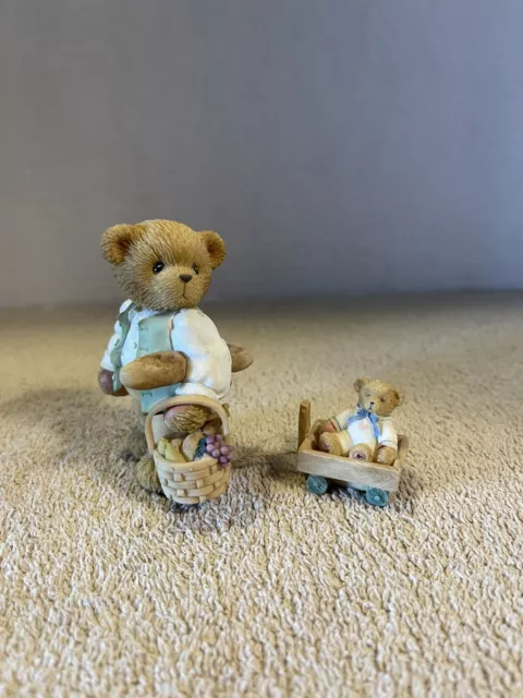 Cherished Teddies 2003 Mick Membears Only Bear Figurine Enesco CT0032