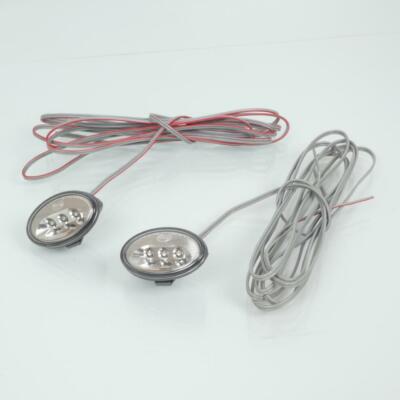 Mini Clignotant œil De Chat Carbone A Led Auto Moto Scooter Quad Feu Eur 4 99 Picclick Fr