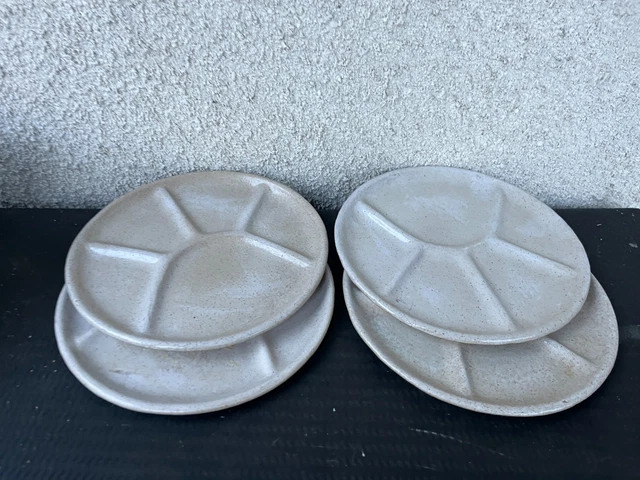 Assiette à compartiments - Bleu - 29.95