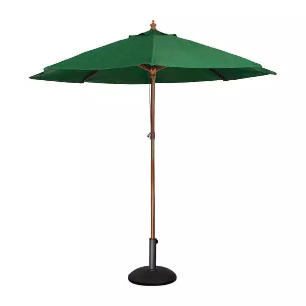 Bolero Round Outdoor Umbrella 2.5m Diameter Green PAS-CB512