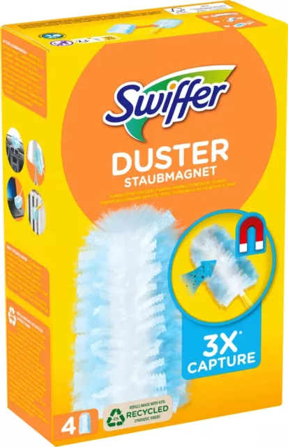 Swiffer Duster Aimant à Poussière 4 Collecteur de Seviette Pack Recharge #04