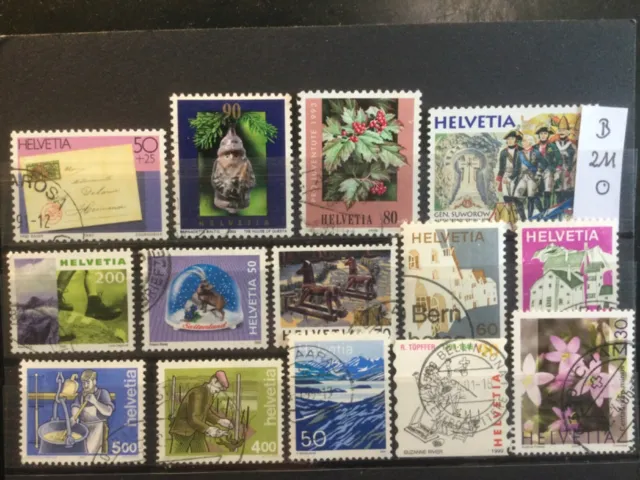 Schweiz 🇨🇭    Briefmarken  Gestempelt   Lot  B 211