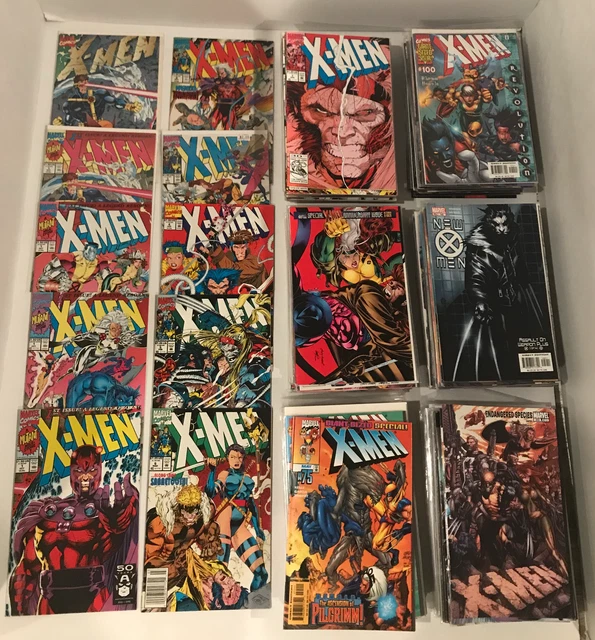 Lot Of 274 X-Men (Jim Lee) #1-300 Complete Set (-36) Marvel 1991-2014 Vf/Nm -Nm
