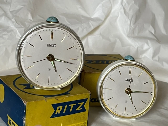 Sveglia Vintage Ritz Italora Modello Eura Ripetizione New In Box Anni 60 Italy