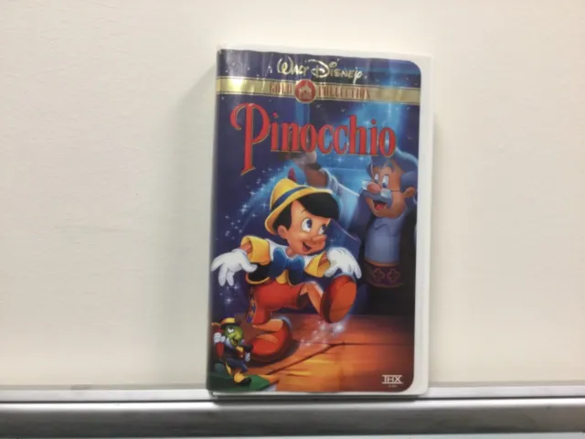 Pinocchio (VHS, 1999, Clam Shell Gold Collection)