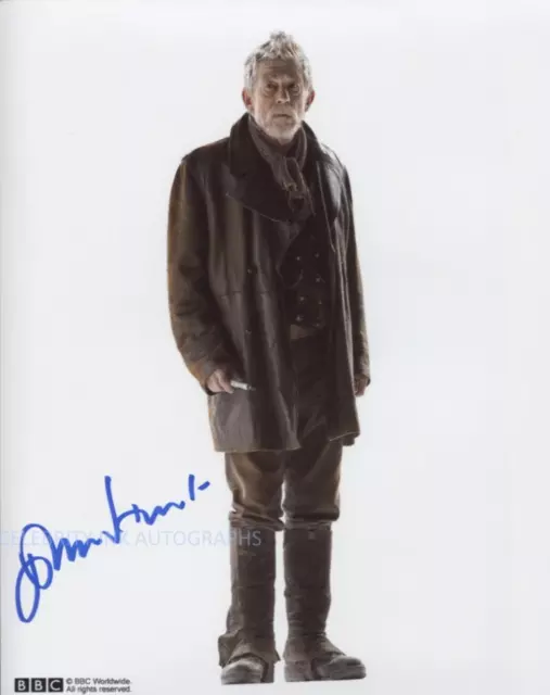 JOHN HURT as the War Doctor - Doctor Who GENUINE SIGNED AUTOGRAPH