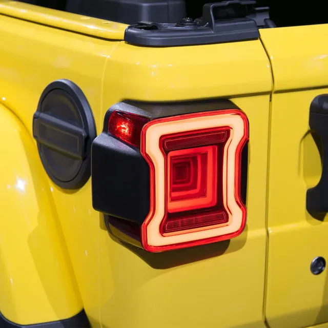 Für Jeep Wrangler JK JKU 07-18 LED Rückleuchten hinteres Sequenzielles Blinker
