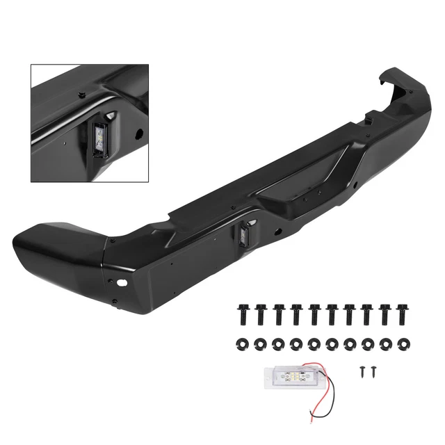 REAR BUMPER FOR Ford Bronco Sport 2021 2022 2023 Heavy Duty Steel W