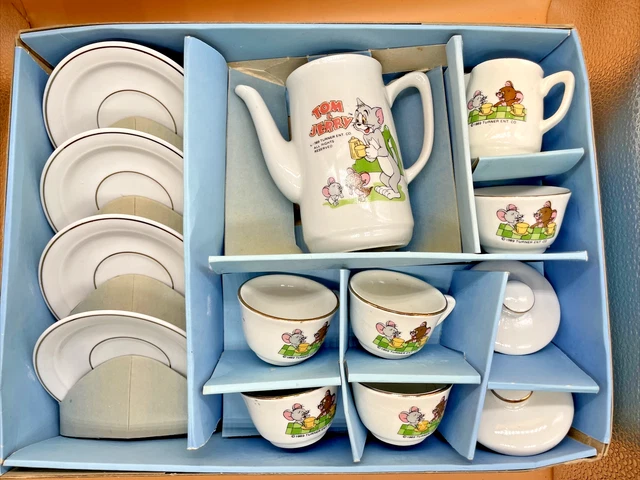 Sujets Tom & Jerry en Porcelaine pour un anniversaire coloré et réussi