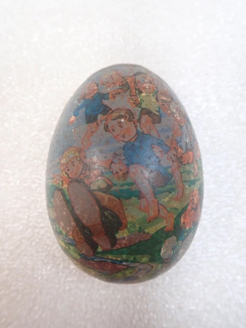 Boîte à œuf Ancienne En Opaline - Style Nid D'oiseau - Époque Napoléon III (19ème Siècle) - Parfait état