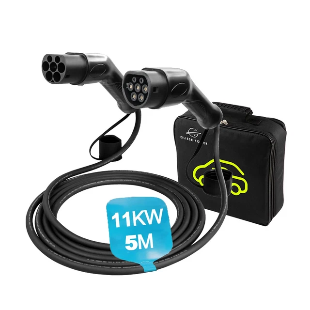 Cavo di ricarica EV tipo 2 11KW 16A 3 fasi per auto elettrica mobile wallbox caricabatterie EV