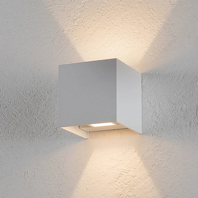 Helestra Led Wandleuchte außen 'Siri 44' Außenleuchte Aluminium Modern 'Siri 44'