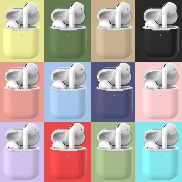 en silicone Housse pour écouteurs Étui pour écouteurs For Apple Airpods  2