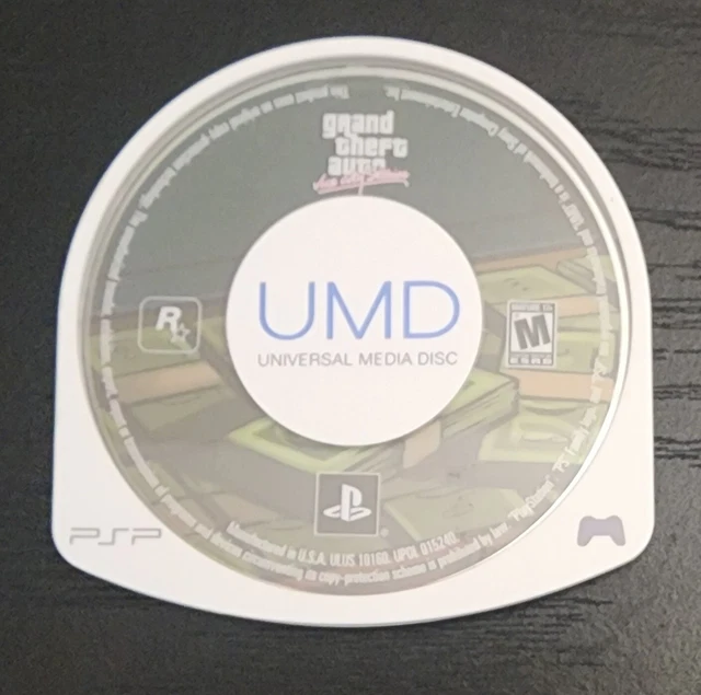 GRAND THEFT AUTO: Vice City Stories (Sony PSP, 2006) w/ Manual NO MAP