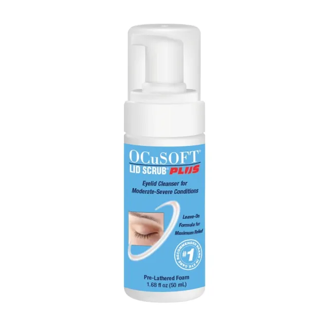 OCuSOFT 730-1-37 Lid Scrub Plus Foam Eyelid Cleanse 50ml