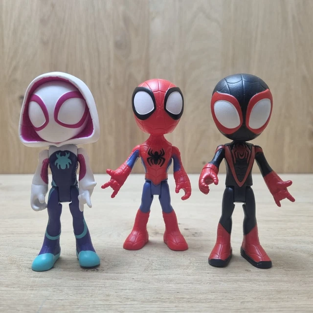 Marvel Spidey Kapuzenpullover Für Kinder - Miles Morales & Ghost Spider Design Mit Reißverschluss