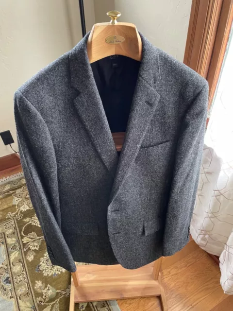 J Crew Tweed Donegal Ludlow Slim Fit Suit Men’s 42R Used