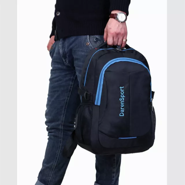 Men's Women's Large Capacity Backpack Oxford Laptop Notebook School Travel Bag 2