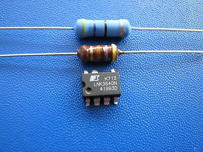 Kit de réparation lnk364gn Résistance 47 ohm lötzlitze AEG BAUKNECHT papillon 470µh Kit de réparation lnk364gn Résistance 47 ohm lötzlitze AEG BAUKNECHT papillon 470µh