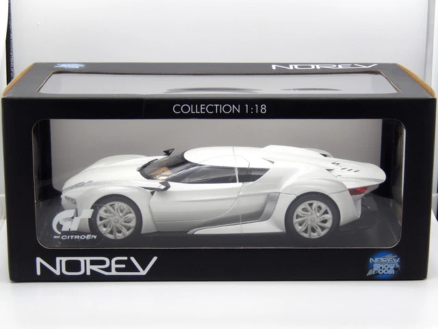 1:18 NOREV Gt By Citroen Concept Car Noir Mat 2008