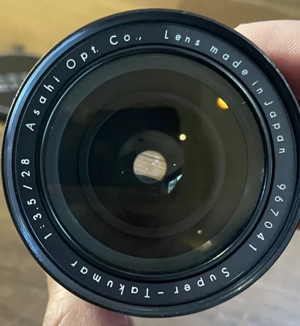 Optique près De Mint : Tôt Fat Modèle PENTAX Super Takumar 28mm F/3.5 Objectif