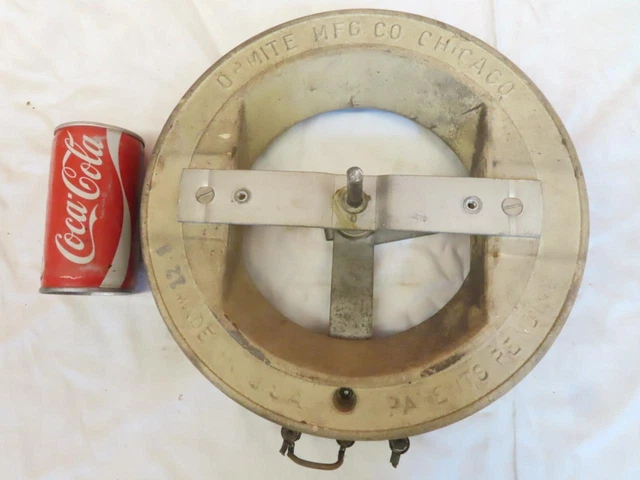Large Vintage 12" Ohmite 12.5 Ohms Rheostat 8.95 AMP Old Electrical Equipment