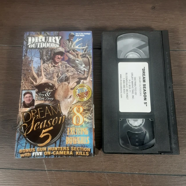 DRURY OUTDOORS DREAM Season 5 (VHS, 2002) $3.99 - PicClick