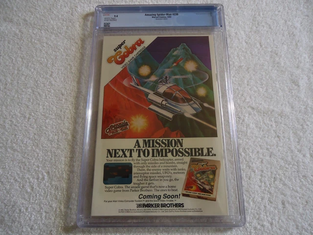 Marvel Amazing Spider-Man 238 Cgc 9.4 Newsstand Edition Hobgoblin Tattooz Mcu 4