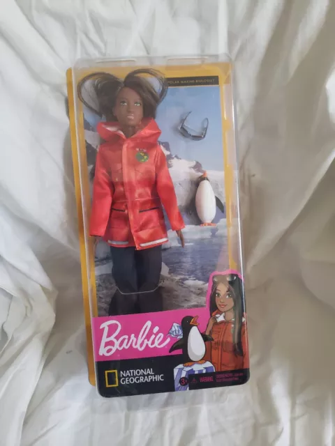 Barbie National Geographic Polar Marine Biologist Doll New In Box