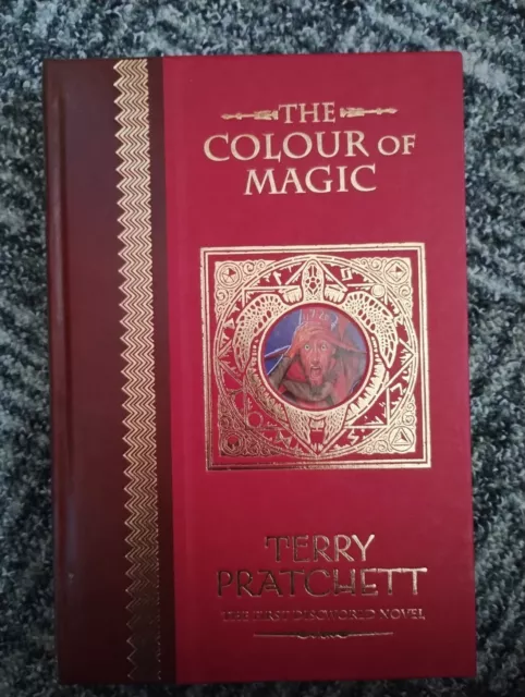 The Colour of Magic Terry Pratchett Unseen Library Edition Hardcover 2001 BCA