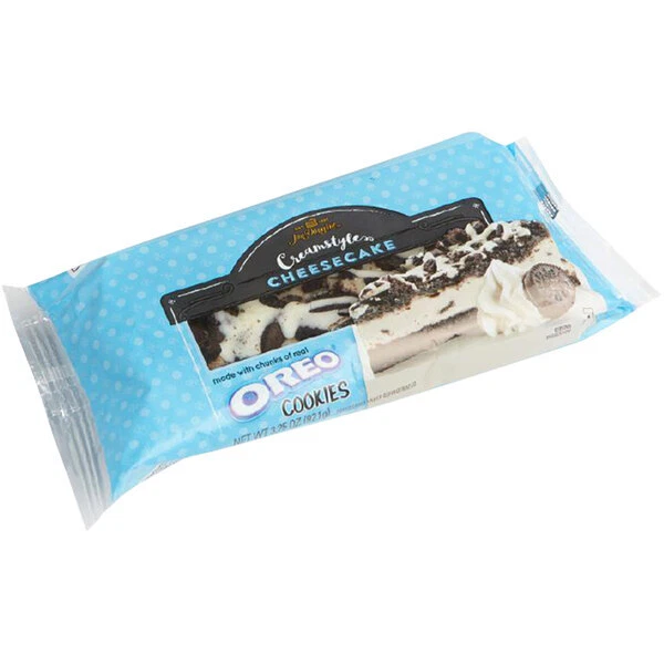 Jon Donaire Oreo Cheesecake Single Slice 3.25 oz. - 24/Case