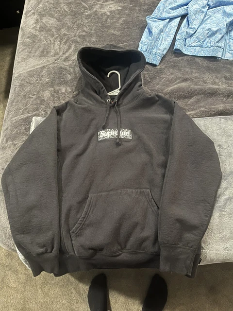 SUPREME BANDANA BOX LOGO BLACK size Medium