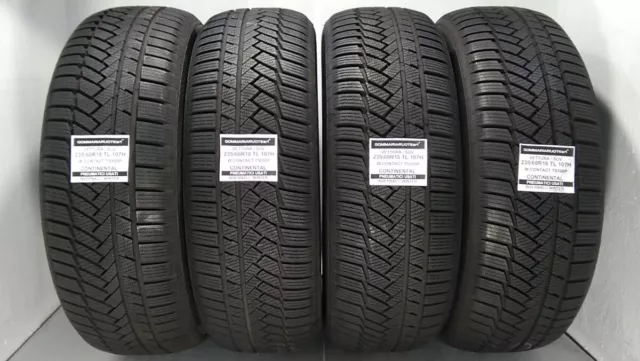 4 Pneumatici Usati 235/60R18 107H Ts850P Continental Gomme Invernali 70% 2019